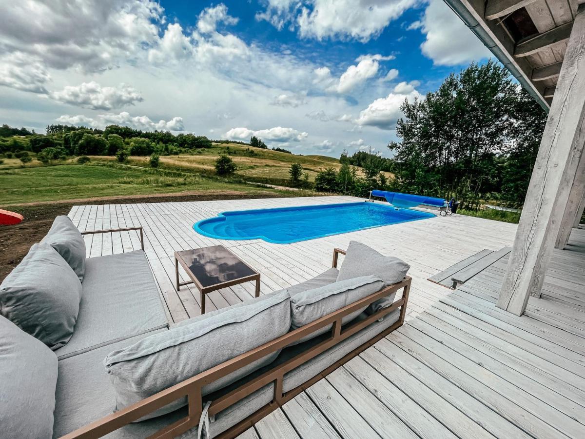 Sielski Dom Z Basenem W Rydzewie Holiday home *